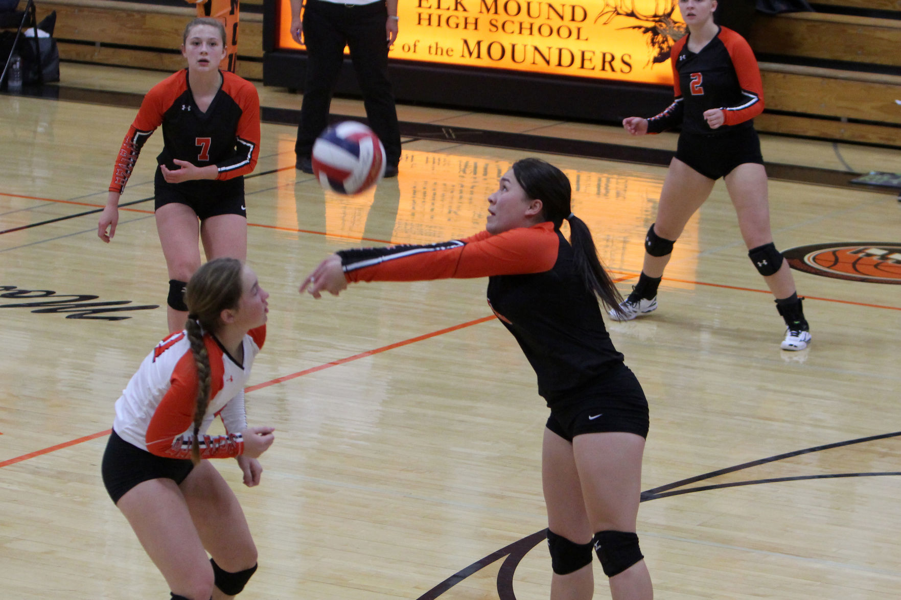 Colfax at Elk Mound volleyball 10-17-19